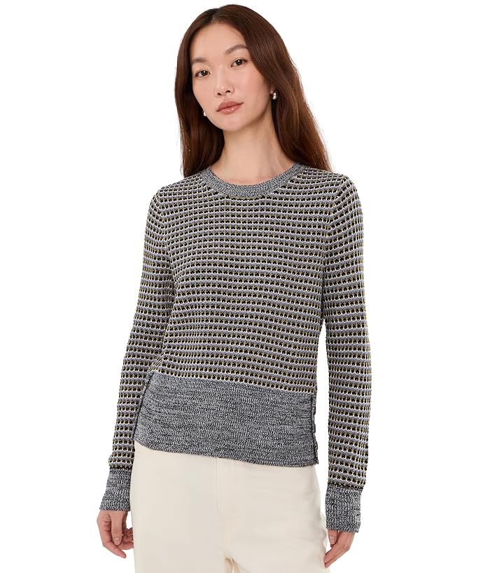 NIC+ZOE Marled Tuck Sweater