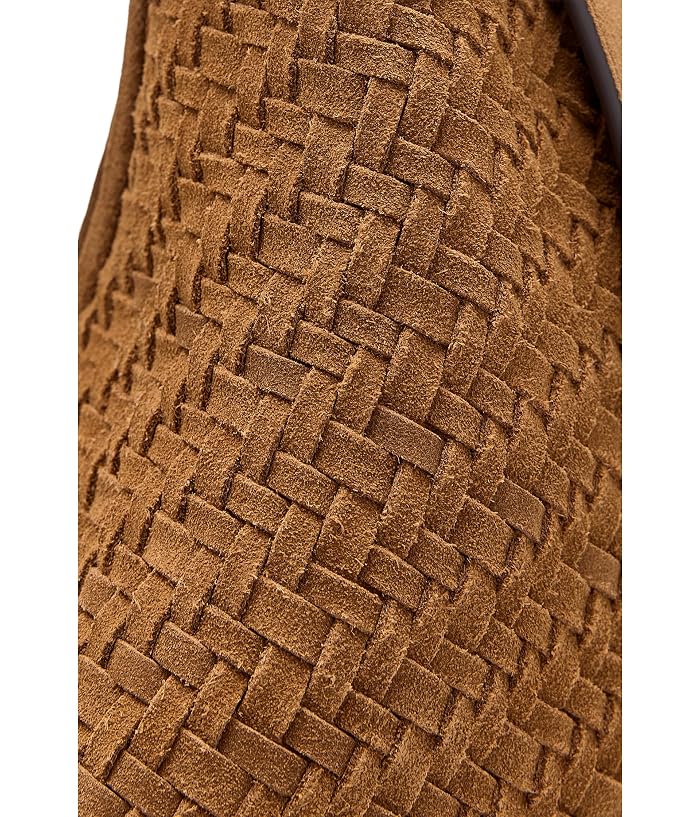 Madewell The Essential Curve Shoulder Bag in Handwoven Suede - Image 4