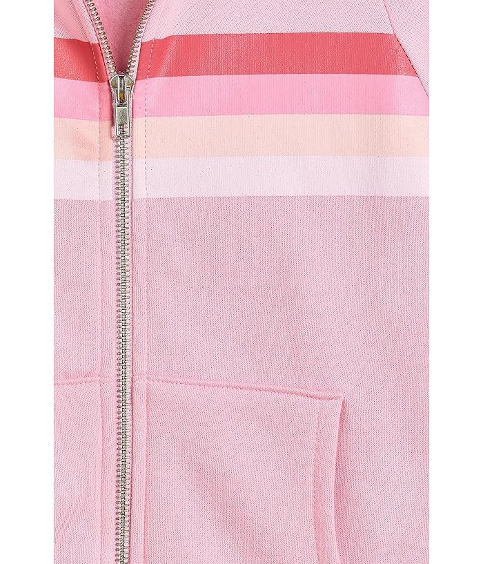 Chaser Kids Retro-inspired Stripe Zip-Up Hoodie (Little Kid/Big Kid) - Image 3