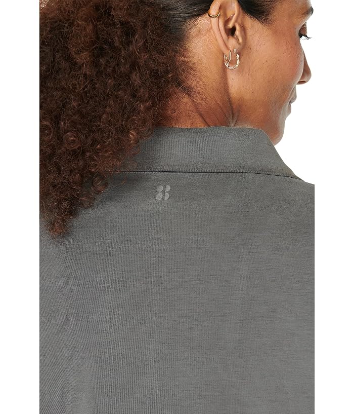Sweaty Betty Sand Wash Funnel Neck Half Zip - Image 4