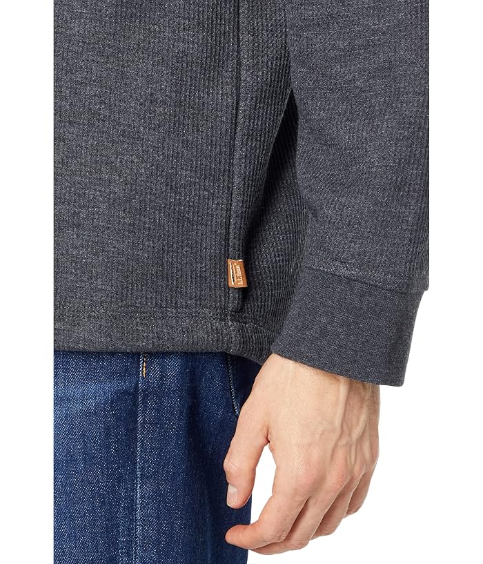 L.L.Bean Katahdin Iron Works Bonded Waffle Fleece Henley Slightly Fitted Regular - Image 3