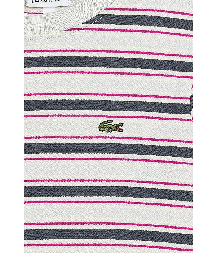 Lacoste Kids Striped T-Shirt (Big Kid) - Image 3