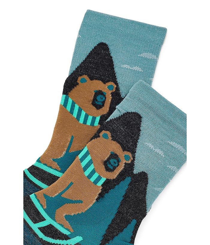 Smartwool Kids Kids' Ski Light Cushion Sleigh Bear Over The Calf Socks (Toddler/Little Kid/Big Kid) - Image 2