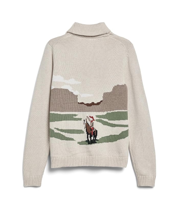 Janie and Jack Horse Shawl Collar Sweater (Toddler/Little Kid/Big Kid) - Image 2