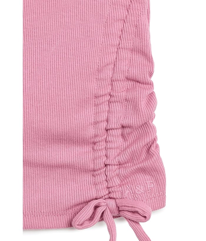 abercrombie kids Asymmetric Ruched Tee (Big Kids) - Image 3