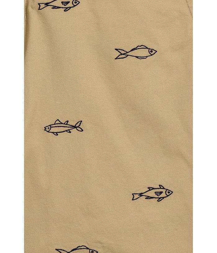 Janie and Jack Embroidered Flat Front Shorts (Toddler/Little Kid/Big Kid) - Image 3