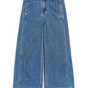 Lacoste Kids Denim Pants (Big Kid)