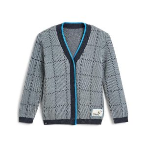 Barefoot Dreams Kids Cozychic Ultra Lite® Plaid Cardigan (Toddler)