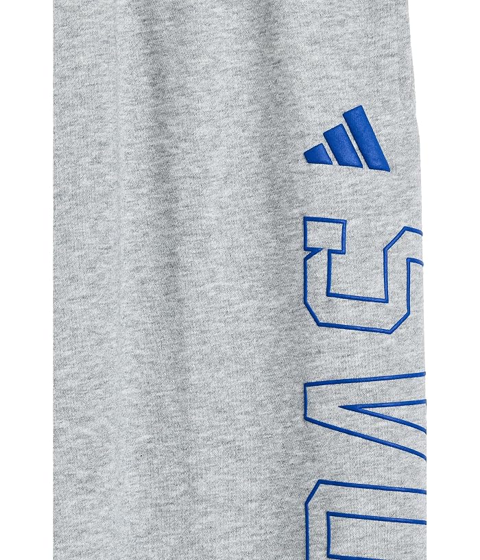 adidas Kids Collegiate Graphic Heather Pants (Big Kid) - Image 3