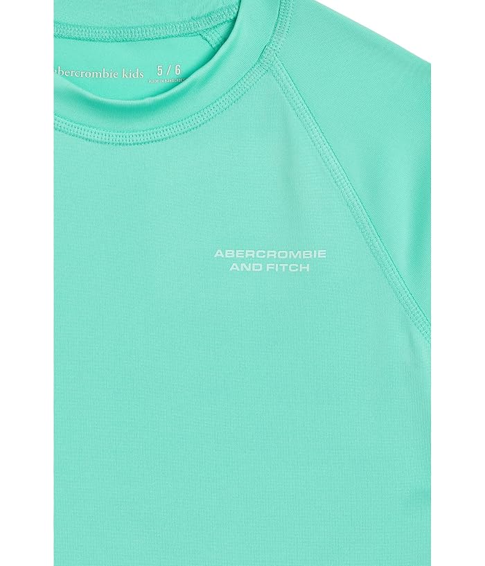abercrombie kids Core Short Sleeve Rashguard (Big Kids) - Image 3