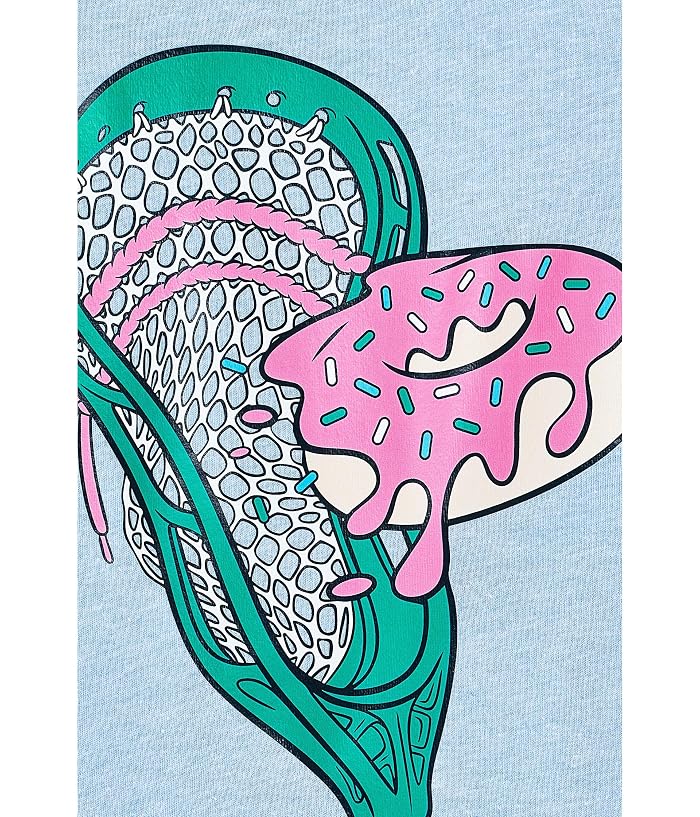 ChalkTalk SPORTS Guys Lacrosse Short Sleeve T-Shirt - Lacrosse Donut - Image 3
