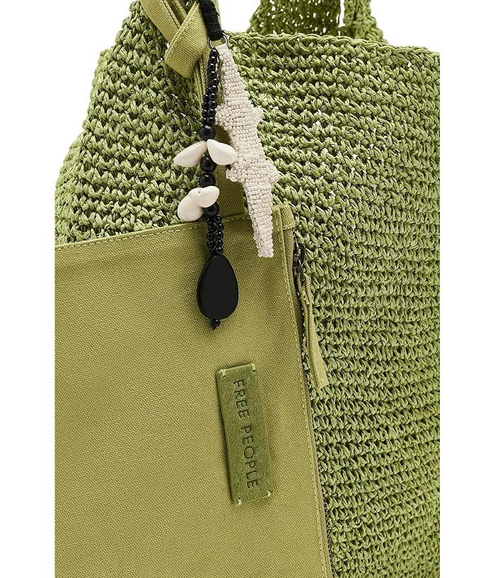 Free People Coastal Crush Straw Tote - Image 4