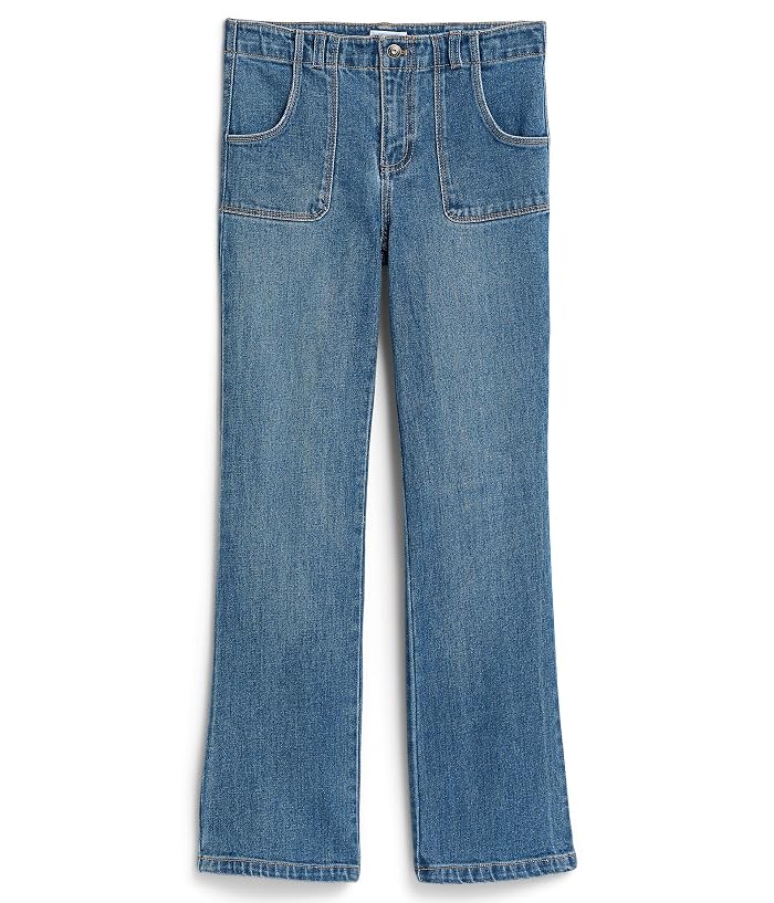 Janie and Jack Four-Pocket Flare Denim Pants (Toddler/Little Kid/Big Kid)