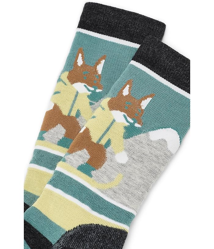 Smartwool Kids Kids' Wintersport Full Cushion Fox Glade Over The Calf Socks (little Kid) - Image 2