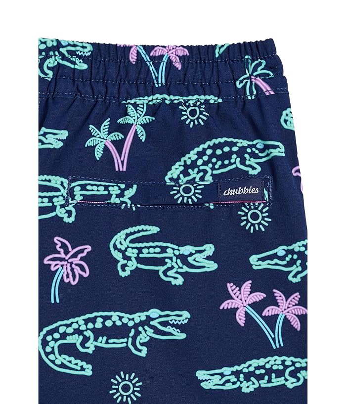 Chubbies Kids The Neon Glades Lined Swim Trunk (Big Kid) - Image 3