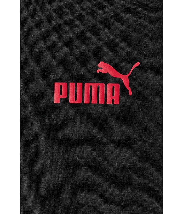 PUMA Kids Logo T-Shirt & Fleece Short Set (Little Kid/Big Kid) - Image 3