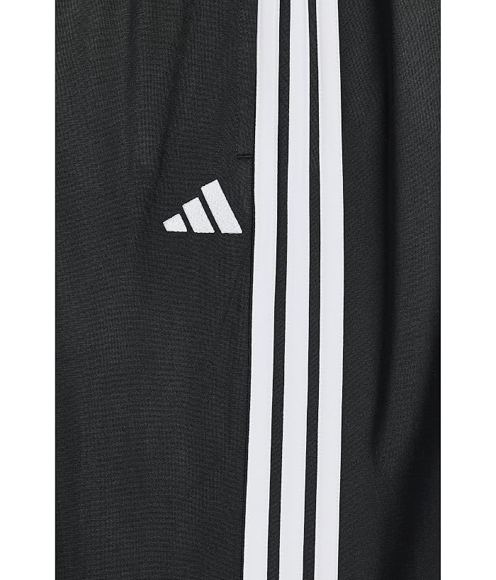 adidas Kids Elastic Waistband Tricot Wide Leg Pants (Big Kid) - Image 3