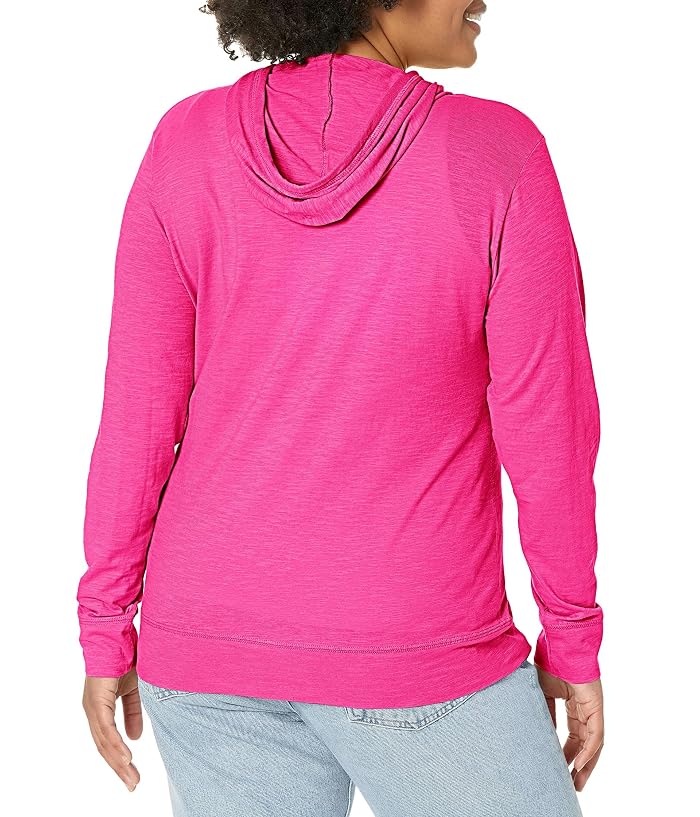 Hanes Slub Jersey Hoodie - Image 2