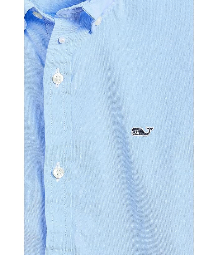 Vineyard Vines Kids Breakwater Solid Performance Cotton Shirt(Toddler/Little Kid/Big Kid) - Image 3