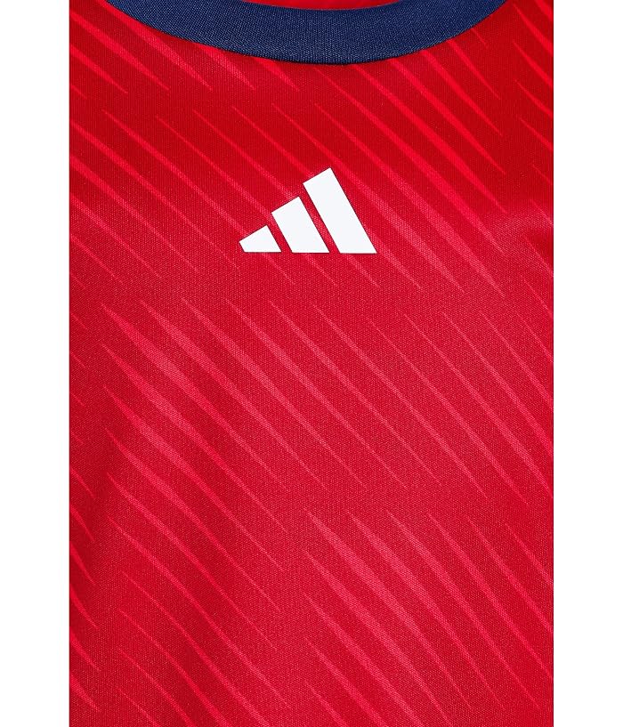 adidas Kids All Over Print Soccer Top Shorts Set (Infant) - Image 3