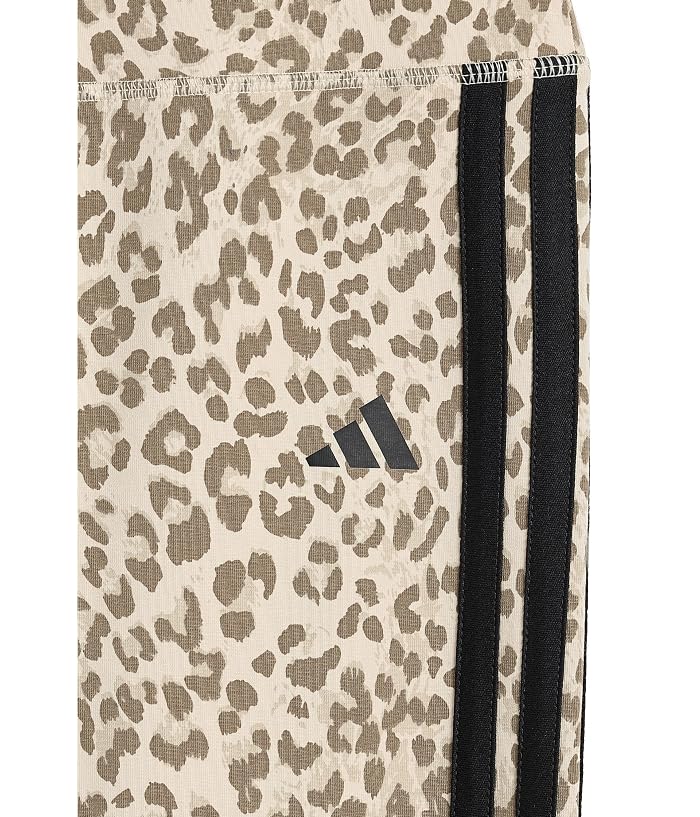 adidas Kids Detached Waistband 3-Stripe Printed Leggings (Big Kid) - Image 3