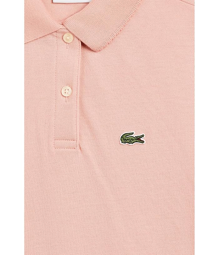 Lacoste Kids Scallop Collar Polo (Big Kid) - Image 3