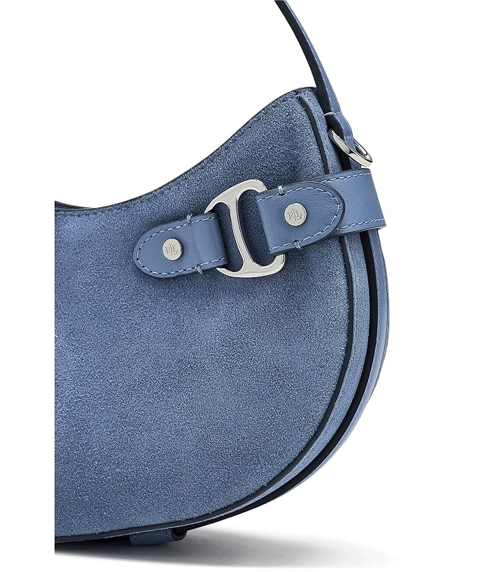Lauren Ralph Lauren Suede Small Tasha Crossbody Bag - Image 4