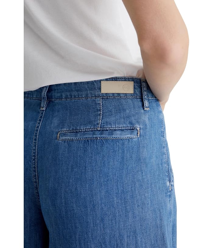 AG Jeans Melinda High-Rise Ultra Wide Palazzo Jeans in Catalina - Image 4
