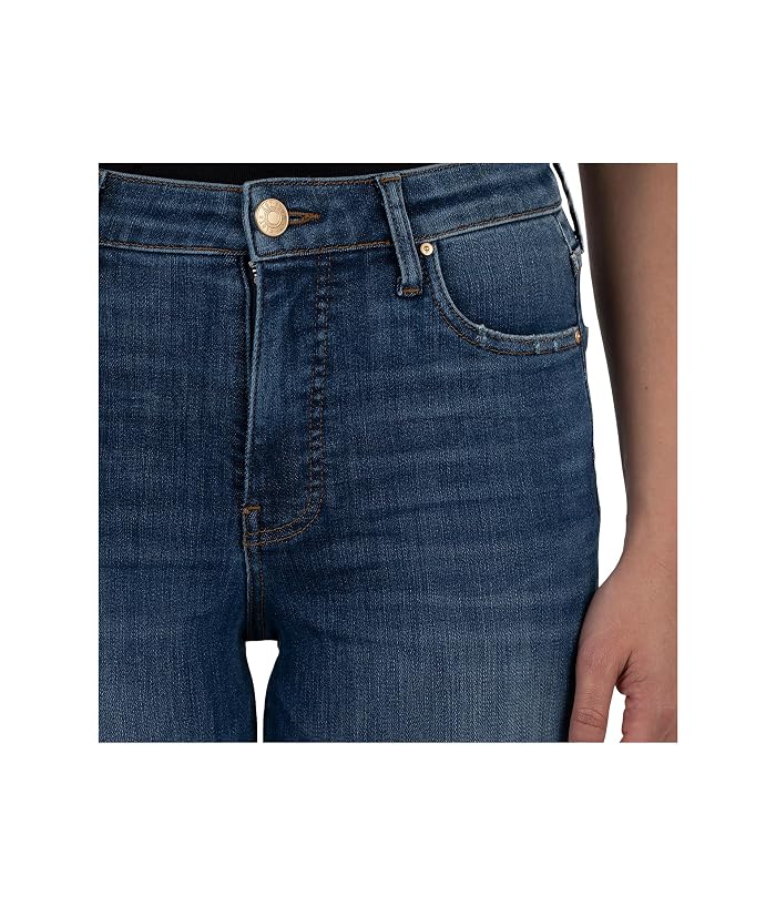 KUT from the Kloth Kelsey High Rise Fab Ab Ankle Flare With Wide Hem - Image 3