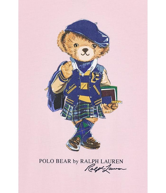Polo Ralph Lauren Kids Polo Bear Cotton Jersey Dress (Big Kid) - Image 3