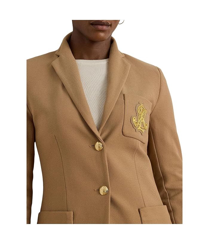 Lauren Ralph Lauren Petite Bullion Jacquard Blazer - Image 3