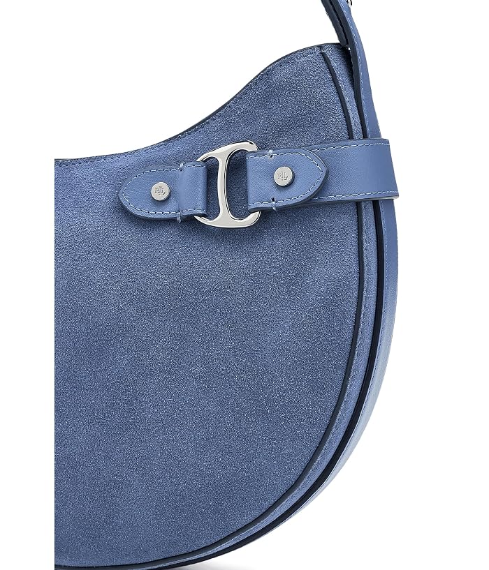 Lauren Ralph Lauren Suede Large Tasha Shoulder Bag - Image 4