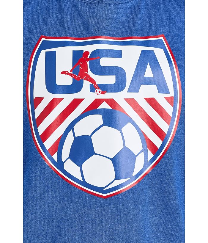 ChalkTalk SPORTS Soccer Short Sleeve T-Shirt - Soccer USA (Little Kid/Big Kid) - Image 3
