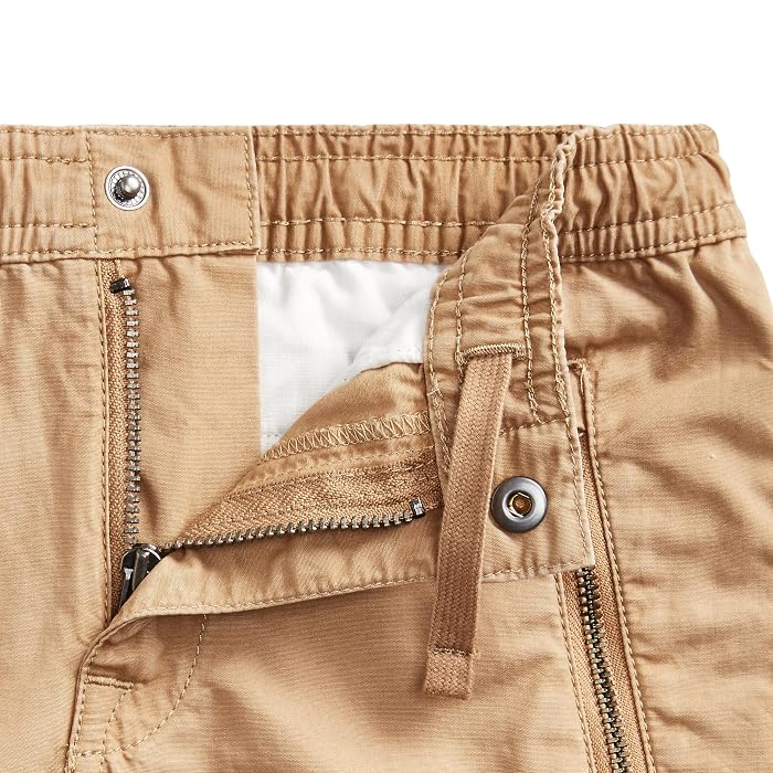 Polo Ralph Lauren Kids Cotton Poplin Jogger Pants (Little Kids) - Image 3