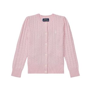 Polo Ralph Lauren Kids Cable-Knit Cotton Cardigan (Toddler/Little Kid)