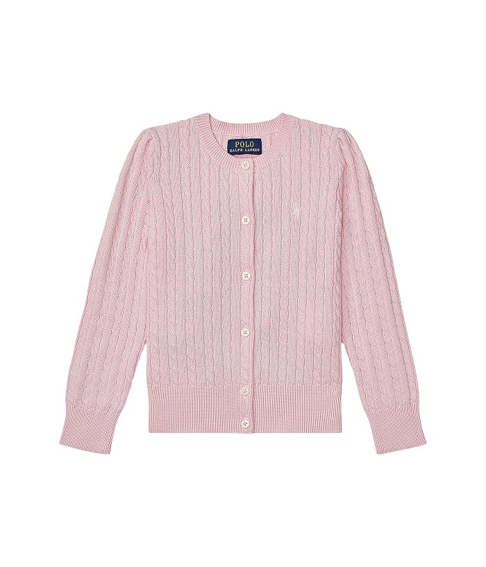 Polo Ralph Lauren Kids Cable-Knit Cotton Cardigan (Toddler/Little Kid)