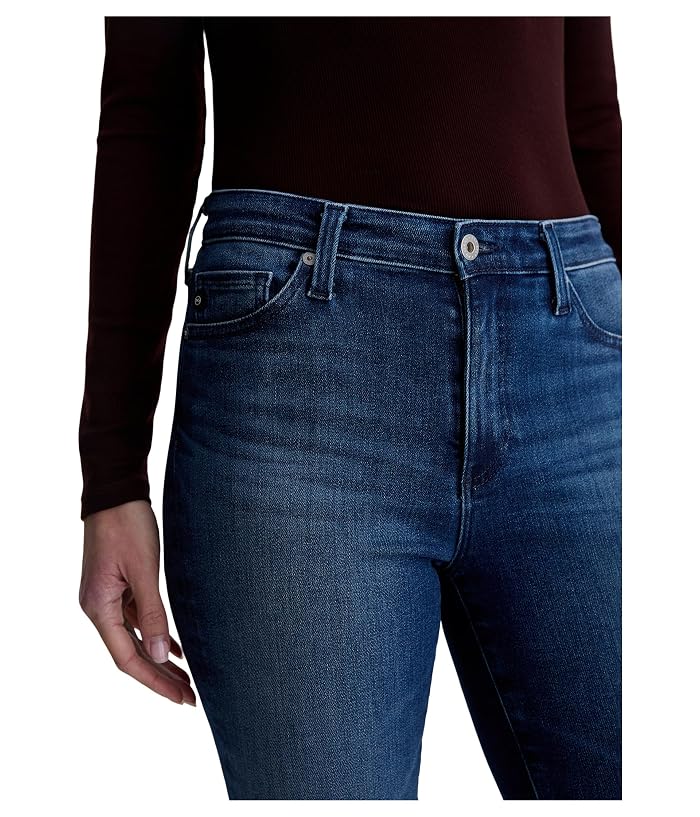 AG Jeans Mari Mid Rise Slim Straight Jean In Epilogue - Image 3