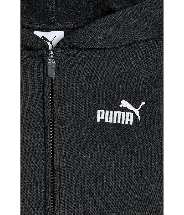 PUMA Kids Essential Basics Fleece Zip-Up Hoodie (Little Kid/Big Kid) - Image 3