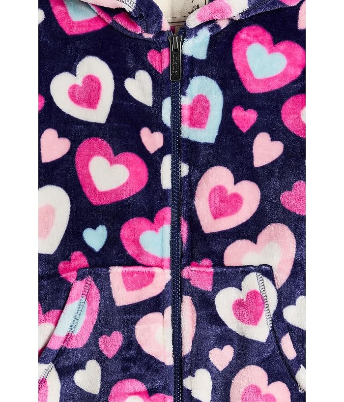 Hatley Kids Bunches of Hearts Fleece Zip-Up Hoodie (Toddler/Little Kid/Big Kid) - Image 3