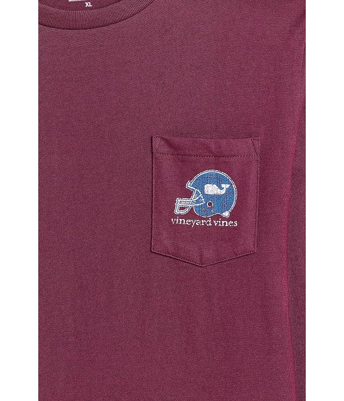 Vineyard Vines Kids Sticker Football Helmet Long Sleeve Tee (Toddler/Little Kid/Big Kid) - Image 3