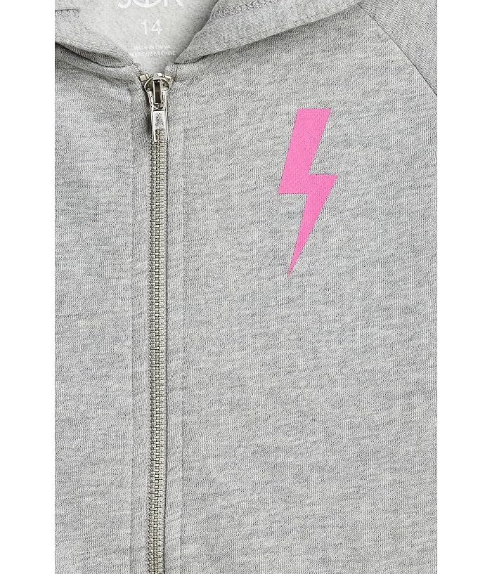 Chaser Kids Vintage Fleece Zip-Up Hoodie (Little Kid/Big Kid) - Image 3