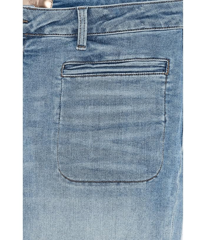 KUT from the Kloth Amy Crop Straight Leg Roll Up - Image 3