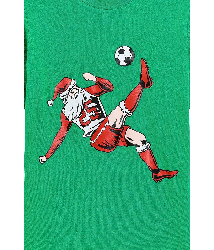 ChalkTalk SPORTS Soccer Short Sleeve T-Shirt - Soccer Santa - Image 3