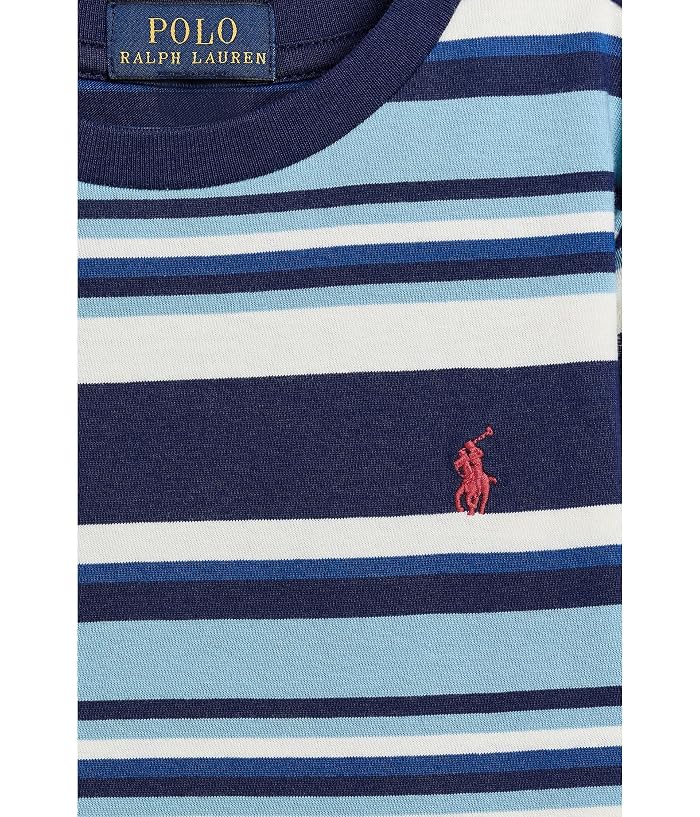 Polo Ralph Lauren Kids Striped Cotton Jersey Tee (Toddler/Little Kid) - Image 3