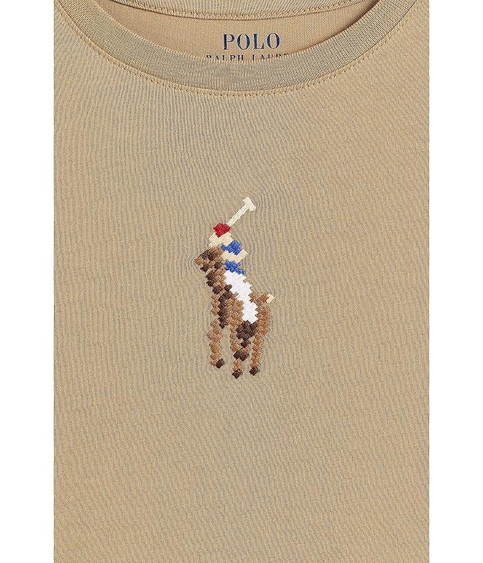 Polo Ralph Lauren Kids Big Pony Cotton Jersey Boxy Tee (Big Kid) - Image 3