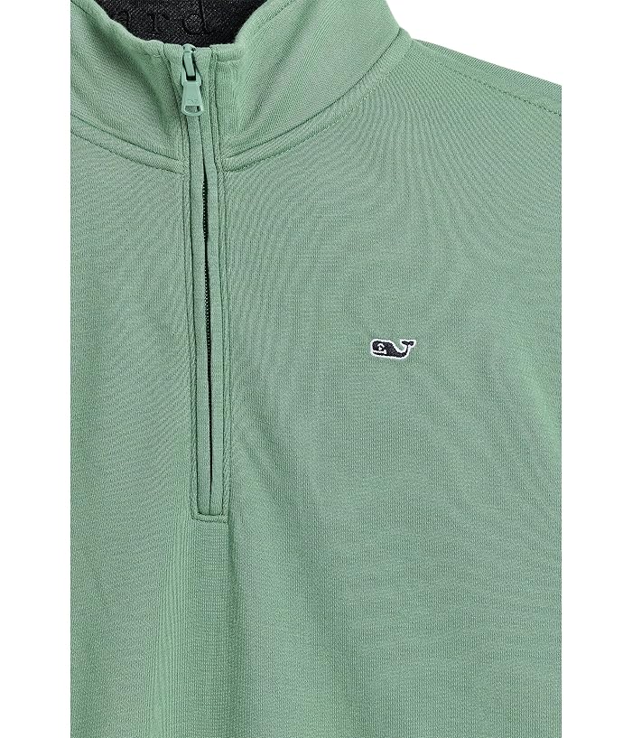 Vineyard Vines Kids Saltwater 1/4 Zip (Big Kid) - Image 3