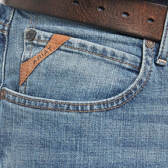 Ariat M4 Low Rise Stackable Straight Leg Jeans in Sawyer - Image 3