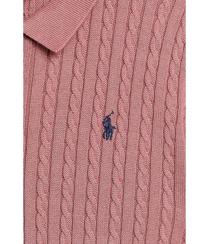 Polo Ralph Lauren Kids Mini-Cable Cotton Polo Sweater (Toddler/Little Kid/Big Kid) - Image 3