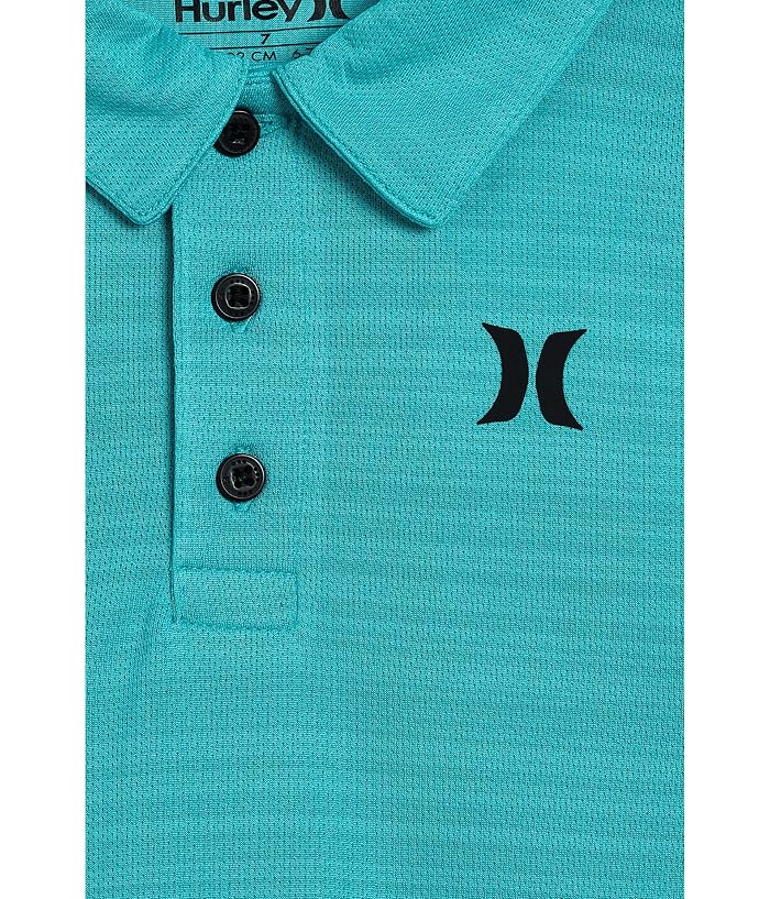 Hurley Kids Dri-Fit Polo Shirt (Little Kid/Big Kid) - Image 3
