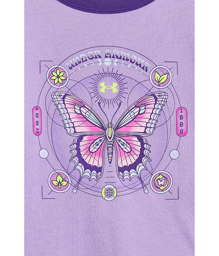 Under Armour Kids Schematics Baby Tee (Big Kid) - Image 3